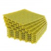 Модульное пластиковое покрытие, размер 333*333*20 мм, цвет жёлтый - gkeurolux.ru - Екатеринбург