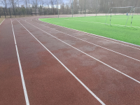 Беговая дорожка толщиной 10 мм с разметкой ( материалы +работа) - gkeurolux.ru - Екатеринбург