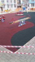 Покрытие из резиновой крошки для детских площадок, спортивных зон и пр. SBR - "ЭКО" класс, чёрная - gkeurolux.ru - Екатеринбург
