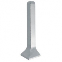 Металлический наружный угол для алюминиевого плинтуса  высотой 40, 60, 70, 80, 80х15, 100 мм - gkeurolux.ru - Екатеринбург