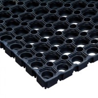 Ринго-мат, коврик ячеистый высотой 16 мм , размер 1000*1500 мм,цвет черный, пр-во Индия - gkeurolux.ru - Екатеринбург