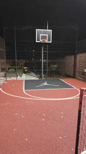 Баскетбольная площадка  толщиной 10 мм с разметкой ( материалы +работа) - gkeurolux.ru - Екатеринбург